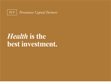 Tablet Screenshot of persistencecapital.com